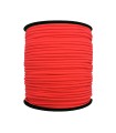 1.5 mm Şapka Lastik - 50 Metre Neon Pembe Yuvarlak Lastik