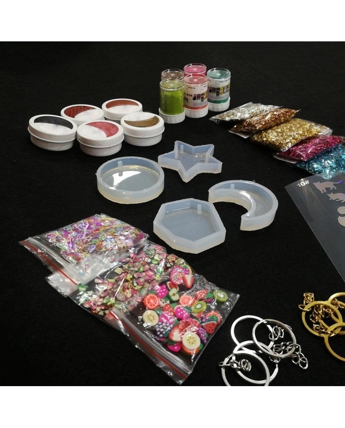 Anahtarlık ve Takı Reçine Epoksi Seti - A01