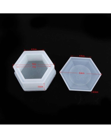 Altıgen Şekerlik Epoksi ve Beton Silikon Kalıbı - Kod:165