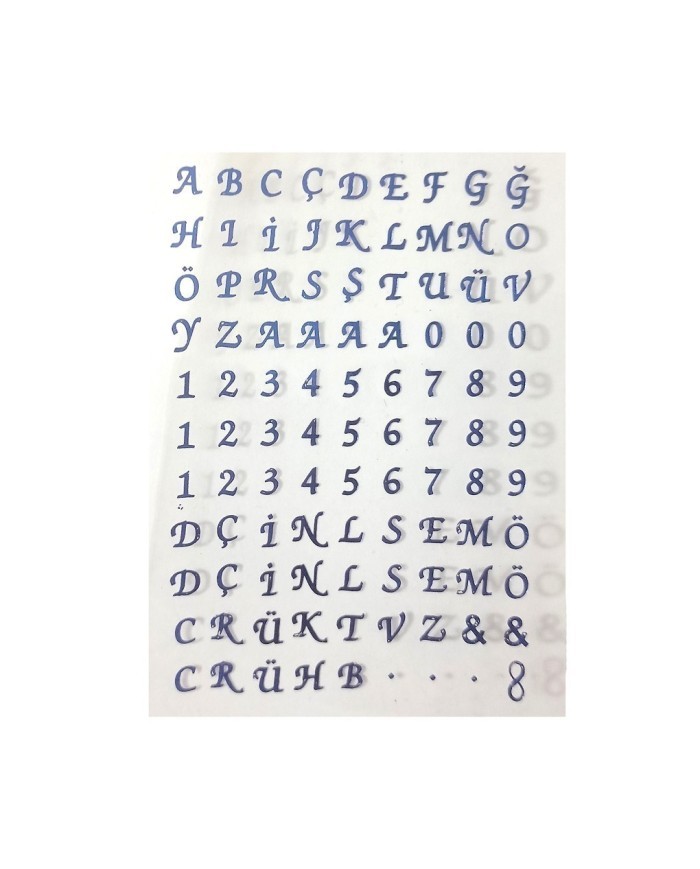 Epoksi Asetat - Lacivert