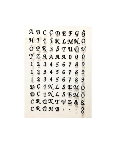 Epoksi Asetat - Siyah