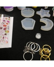 Anahtarlık ve Takı Reçine Epoksi Seti - A02