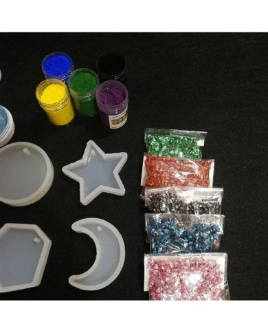 Anahtarlık ve Takı Reçine Epoksi Seti - A02