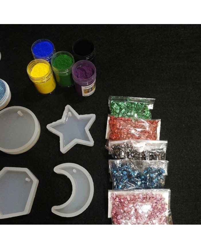 Anahtarlık ve Takı Reçine Epoksi Seti - A02