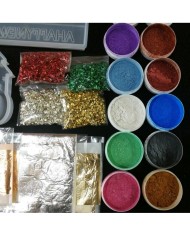 Yılbaşı Merry Chrıstmas Reçine Epoksi Seti - Boya Seçmeli  - A134