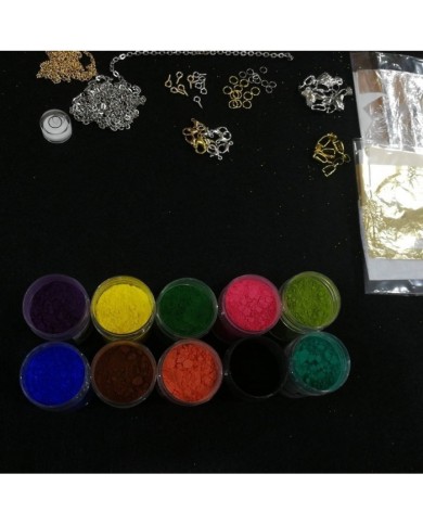 Anahtarlık ve Takı Reçine Epoksi Seti - Boya Seçmeli  - A23