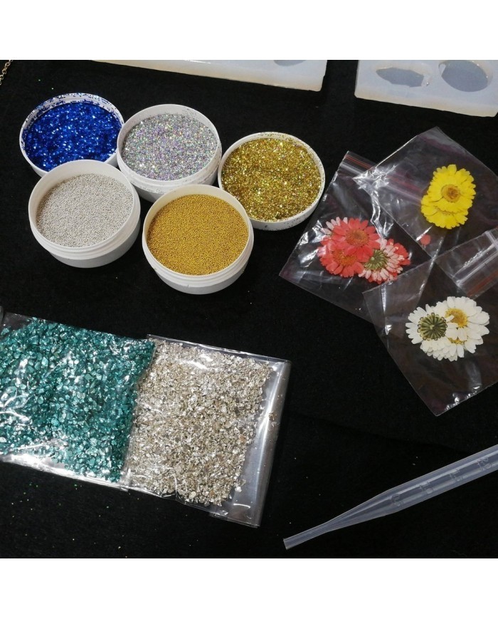 Anahtarlık ve Takı Reçine Epoksi Seti - A35