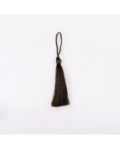 10 ADET - İPEK PÜSKÜL 7-8 CM - HAKİ