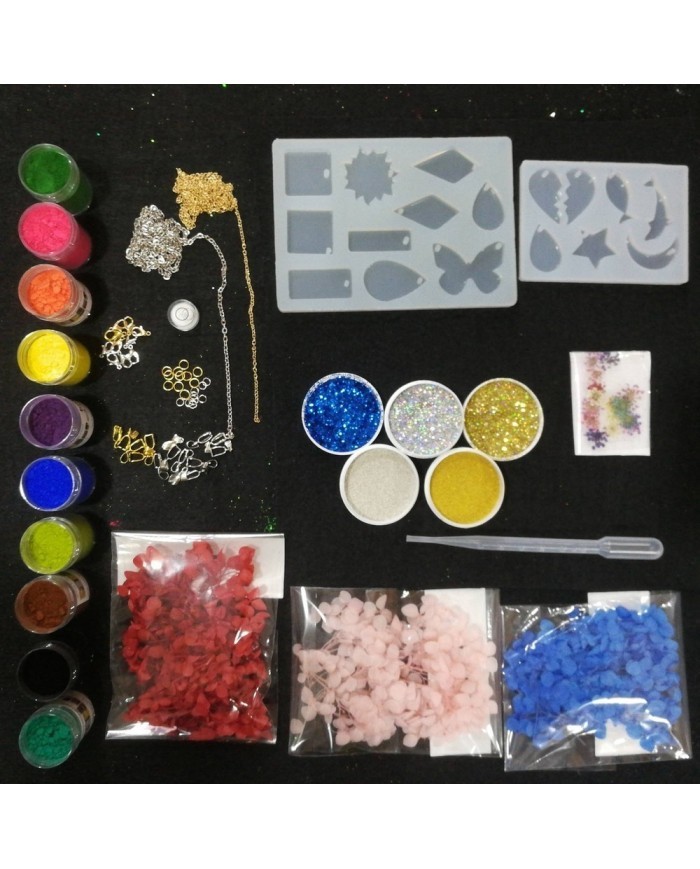 Anahtarlık ve Takı Reçine Epoksi Seti - A37