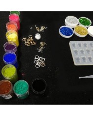 Hello Kitty Takı ve Anahtarlık Reçine Epoksi Seti - A42