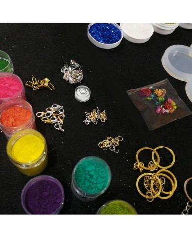 Dörtlü Yuvarlak Magnet Kalıbı Reçine Epoksi Seti - A46