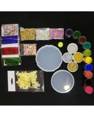 Bardak Altı Kalıbı Reçine Epoksi Seti - A60