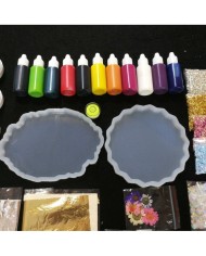 Bardak Altı Kalıbı Reçine Epoksi Seti - A75