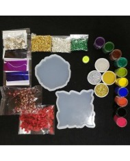 Bardak Altı Kalıbı Reçine Epoksi Seti - A63