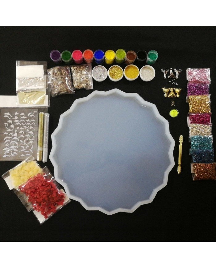 Tepsi Kalıbı Reçine Epoksi Seti T3 - A91