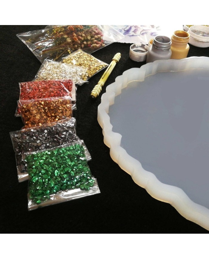 Tepsi Kalıbı Reçine Epoksi Seti T7 - A94