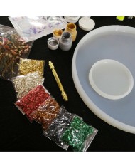 Tepsi Kalıbı Reçine Epoksi Seti T15 - A96