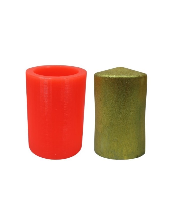 Silindir Silikon Mum Kalıbı M-125