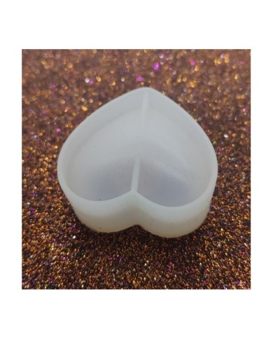 Kalp Reçine Epoksi ve Sabun Kalıbı - Küçük Boy -Kod:138