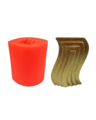 S Model Silikon Mum Kalıbı M-143