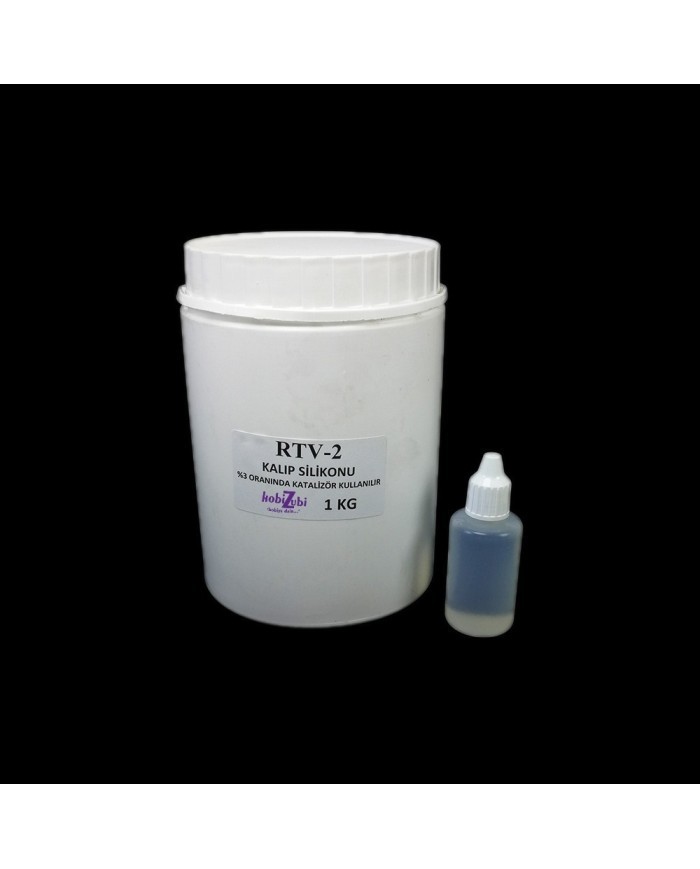 Rtv2 Kalıp Silikonu - Döküm Tipi Sıvı Plastik - 5 kg