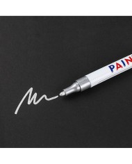 Gümüş Epoksi Varak Kalem - Alkol bazlı - Paint