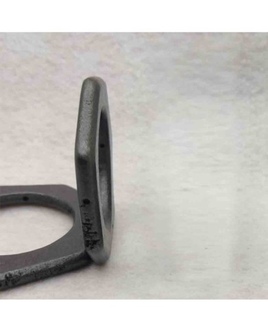 2 Adet - Ahşap Kolye Ucu - Siyah