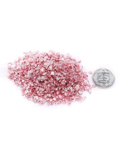Büyük Cam Kırığı - 250 gr - Pembe