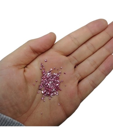 Cam Kırığı Açık Şeker Pembe Teneke Havyar - 50  gr İNCE