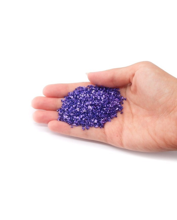 Cam Kırığı Gece Mavisi Teneke Havyar - 50 Kalın