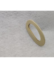 Ahşap Kolye Ucu - Damla Üstten Delikli