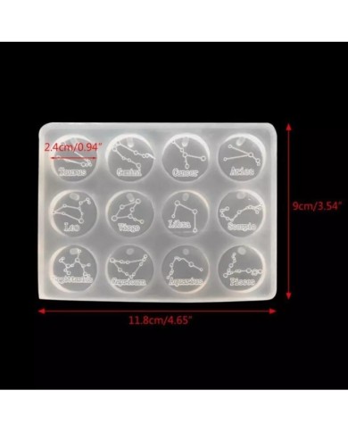 Burç Yıldızları - Reçine Epoksi Kalıp -Kod:375
