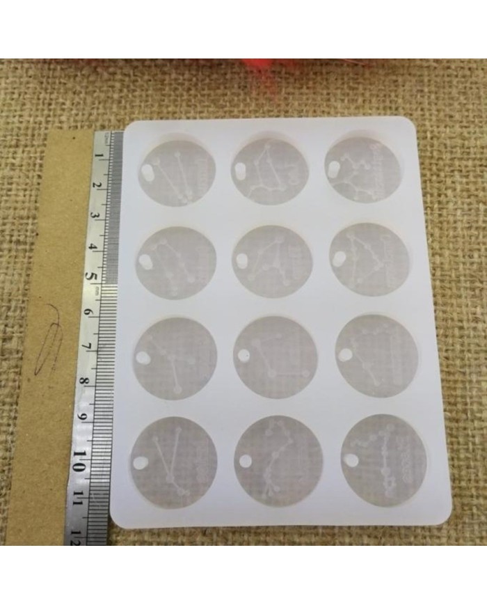 Burç Yıldızları - Reçine Epoksi Kalıp -Kod:375