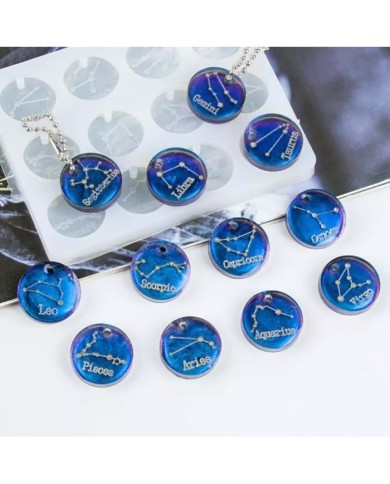 Burç Yıldızları - Reçine Epoksi Kalıp -Kod:375