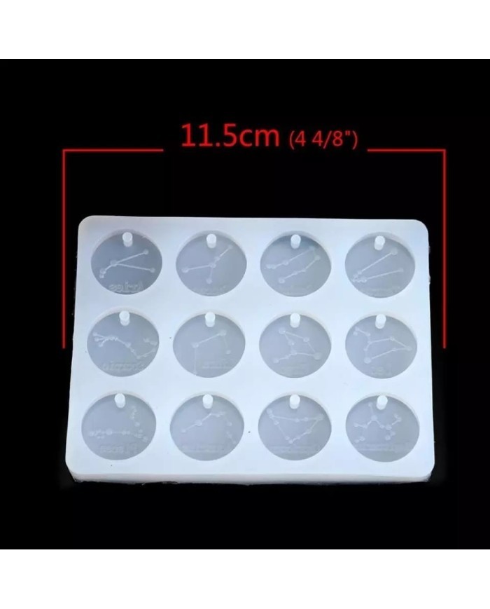 Burç Yıldızları - Reçine Epoksi Kalıp -Kod:375