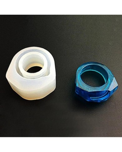 Yüzük Modeli Reçine Epoksi Kalıp - 17mm -Kod:43