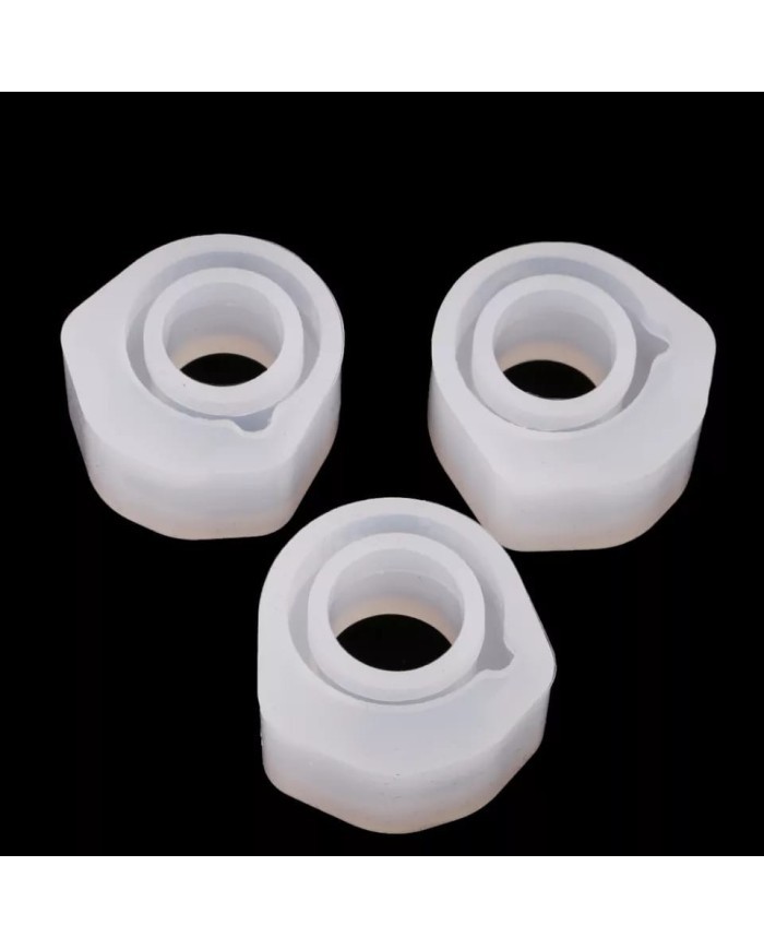 Yüzük Modeli Reçine Epoksi Kalıp - 17mm -Kod:43