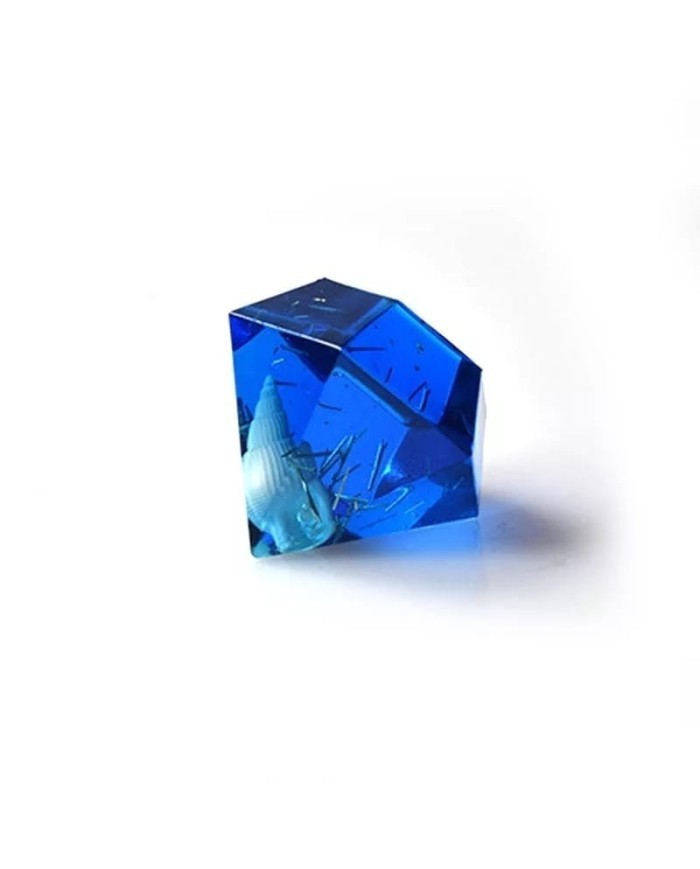 Kristal  Pramit Model  Silikon Reçine Epoksi Kalıp - Büyük Boy -Kod:54