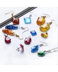 10'lu Kolye Küpe Silikon Reçine Epoksi Kalıp -Kod:365