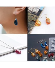 10'lu Kolye Küpe Silikon Reçine Epoksi Kalıp -Kod:365