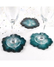 Epoksi Reçine Silikon Kalıp Seti - DesenliÇiçek Seti -Kod:280-281