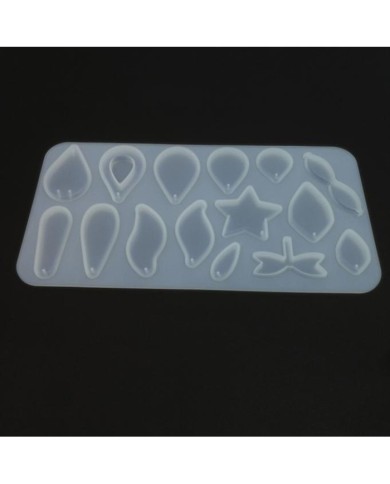 Çoklu  Kolye Küpe Silikon Reçine Epoksi Kalıp -Kod:277