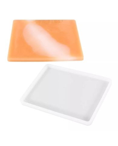 Tepsi Silikon Epoksi ve Beton Kalıbı - Dikdörtgen -Kod:200