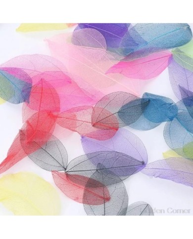 Kumaş Yaprak -Bej - 3 Adet