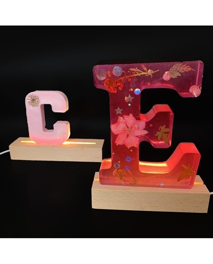 Büyük Reçine Epoksi Silikon Kalıp  Big  Boy Harf  - F