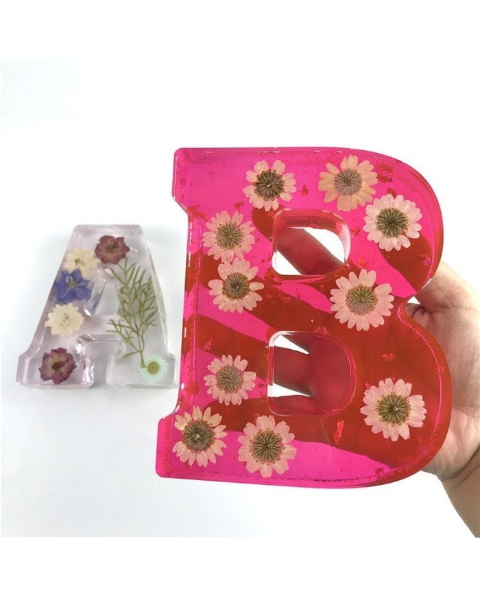 Büyük Reçine Epoksi Silikon Kalıp  Big  Boy Harf  - O