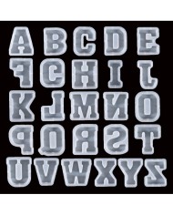 Büyük Reçine Epoksi Silikon Kalıp  Big  Boy Harf  - X