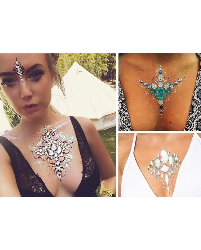 YAPIŞKANLI VÜCUT TAŞI GÖĞÜS ARASI MODEL XT 05