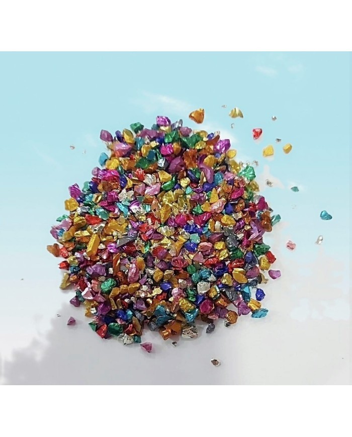 Cam Kırığı - Mix Renk - 50 gr