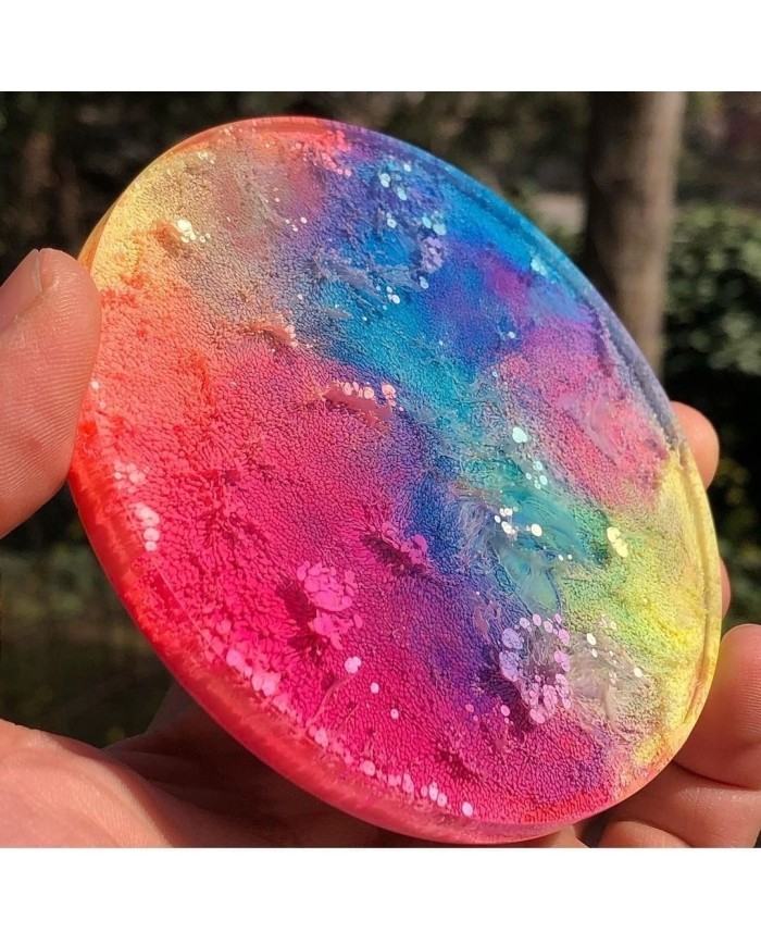 Alkol Bazlı Epoksi Mürekkep Boya 15 cc -Sarı Ebru Pigment